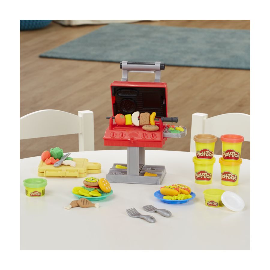 Bộ Khuôn Đất Nặn Bữa Tiệc BBQ Playdoh 3Y+