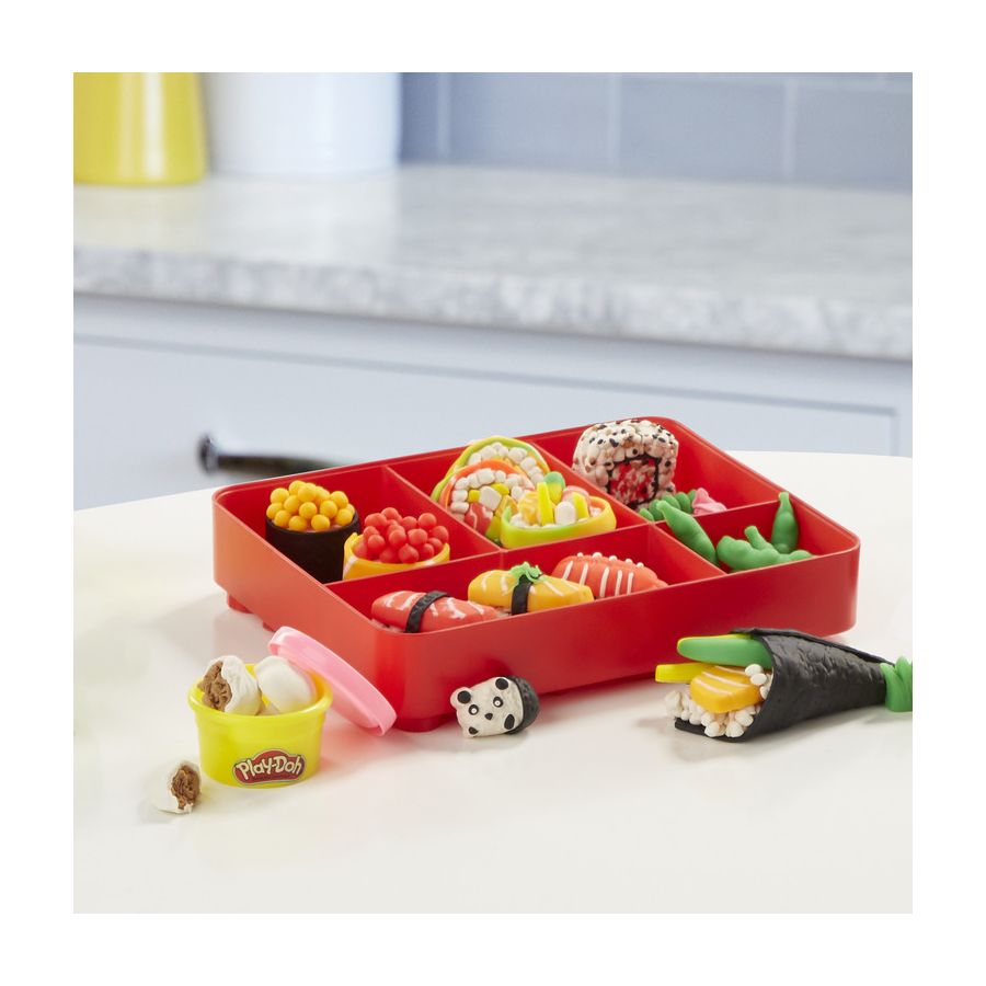 Bộ Khuôn Đất Nặn Bé Tập Làm Sushi Playdoh 3Y+