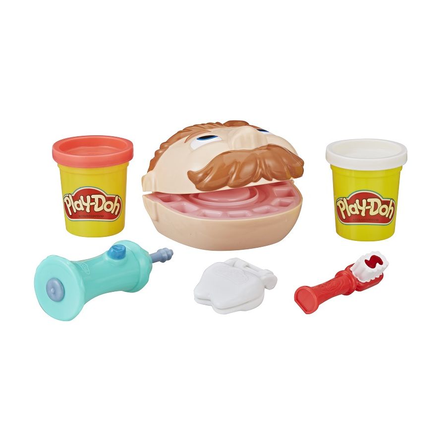 Bộ Khuôn Đất Nặn Nha Sĩ Mini Playdoh 3Y+