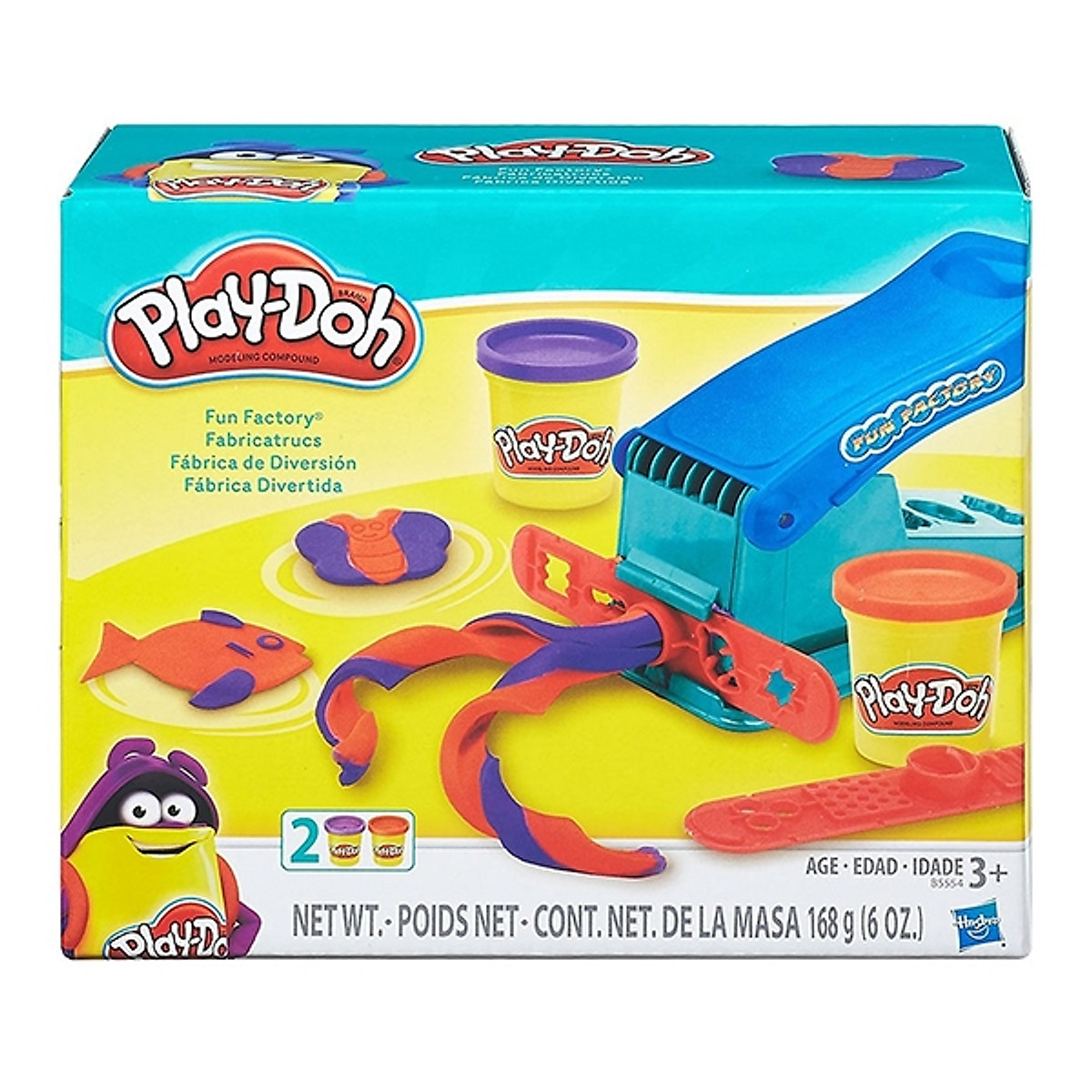 Bộ Khuôn Đất Nặn Nhà Máy Vui Vẻ Playdoh 3Y+