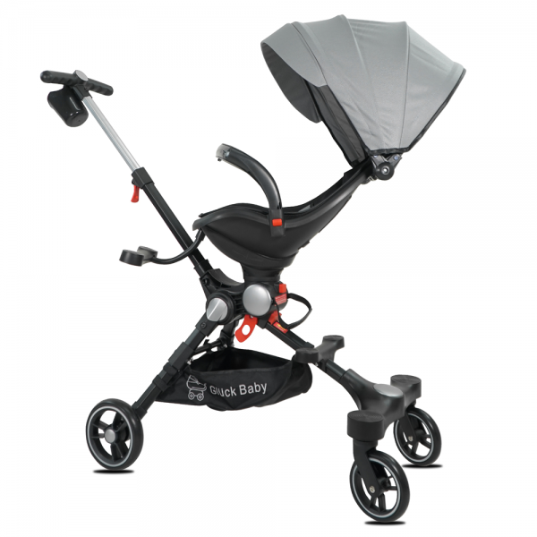 Xe Đẩy Mini Glück Baby G8 (Màu Bạc) (0-4y)