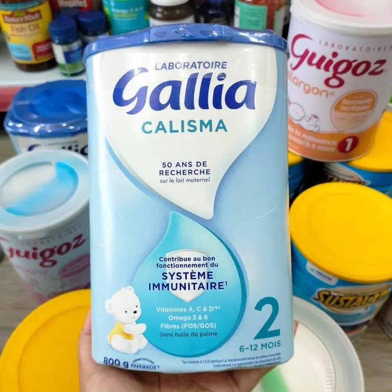 Sữa Gallia Calisma số 2 (830g) (6-12m)