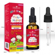 Vitamin tổng hợp Multi Vitamin Drop Natures Aid 50ml (3m+)