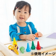 Bút sáp Baby Color (12 màu) Nhật 