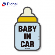 Cảnh báo:Baby in Car phản quang B Richell RC93751