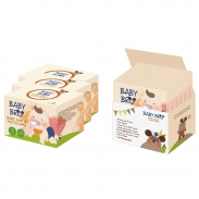 Gạc lau răng lợi Baby bro Hàn Quốc (25 miếng)