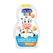 Sữa tắm gội 2in1 Onlinekids hương sữa, mật ong (250ml)