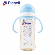 Bình ống hút PPSU Richell 320ml (xanh) RC99131