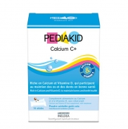 Vitamin PediaKid Calcium C+ bổ sung canxi 14 gói