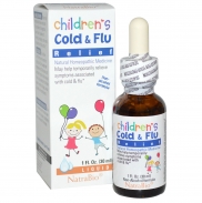 Siro trị cảm cúm Cold & Flu NatraBio (30ml) (1Y+)