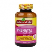 Vitamin bà bầu Nature Made Prenatal Multi + DHA 150v