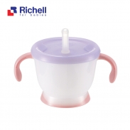 Cốc tập uống 3 giai đoạn Richell (hồng) RC41012 