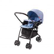 Xe đẩy trẻ em Aprica Luxuna Comfort CTS màu xanh