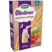 Bột lắc sữa Bledina vị gạo và rau củ (240g) (6m+)