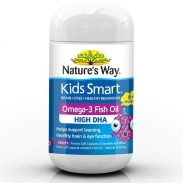 Kẹo viên Nature's way Omega 3 vị nho - 500mg