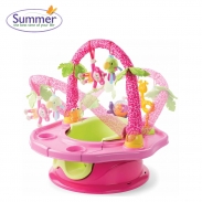 Ghế tập ngồi 3 giai đoạn có thanh đồ chơi Summer SM13305