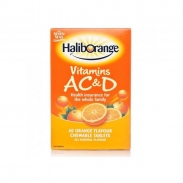 Vitamin Haliborange AC & D dạng viên nén nhai - 60 viên