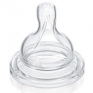 Ty thay Avent Classic cổ rộng 0m+ (2 chiếc) (1 giọt)