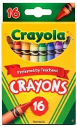 Bộ bút sáp 16 màu crayola - Crayons