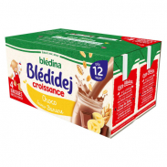 Sữa ngũ cốc Bledina 12M+ (Choco,Chuối)(250mlx4)