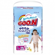 Bỉm quần Goon xách tay Nhật L56 bé gái (9 -14kg)