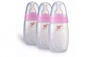 Bình trữ sữa mẹ Unimom có núm ti 150ml (bộ 3 bình)