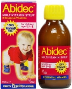 Vitamin Abidec Omega 3 dạng siro 150ml