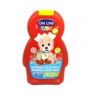 Sữa tắm gội 2in1 Onlinekids hương cherry (250ml)