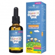 Vitamin D3 drops Natures Aid 50ml(0-5 tuổi) 