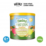 Bột ăn dặm Heinz vị Yến mạch và táo 240g (6M+)