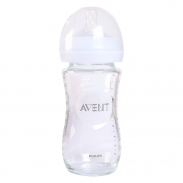 Bình sữa Avent thủy tinh 240ml SCF673/13-1m+