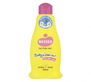 Sữa tắm gội Wesser 2in1 hồng (200ml)