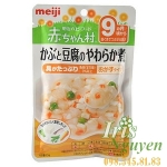 Cháo ăn dặm Meiji vị cá, rau củ 9m+