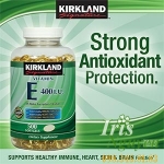 Viên uống Vitamin E 400 I.U Kirkland Signature 500 viên