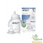 Bình ập uống nước Avent BPA FREE (PP) 260ML