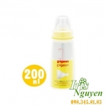 Bình nhựa cổ hẹp Pigeon 200ml