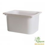 Hộp đựng đồ trắng Ikea 42x30x23cm