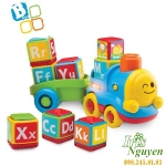 Đoàn tàu xếp chữ luyện âm Bkids