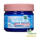 Kem bôi ấm ngực giảm ho Vicks Baby Rub (50g)(3m+)