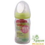 Bình sữa thủy tinh cổ rộng Pigeon 160ml