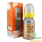 Bình sữa thủy tinh Combi 100ml 0m+ 2 giọt