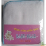 Khăn tắm cuốn biên Baby Bear 4 lớp 70x95cm