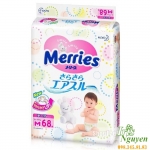 Bỉm Merries dán M68 (Hàng nội địa Nhật) (6-11kg)